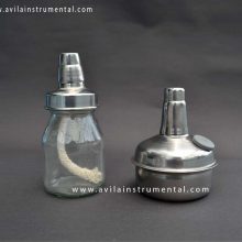 Mecheros de Alcohol en Vidrio o Metálicos con descuento